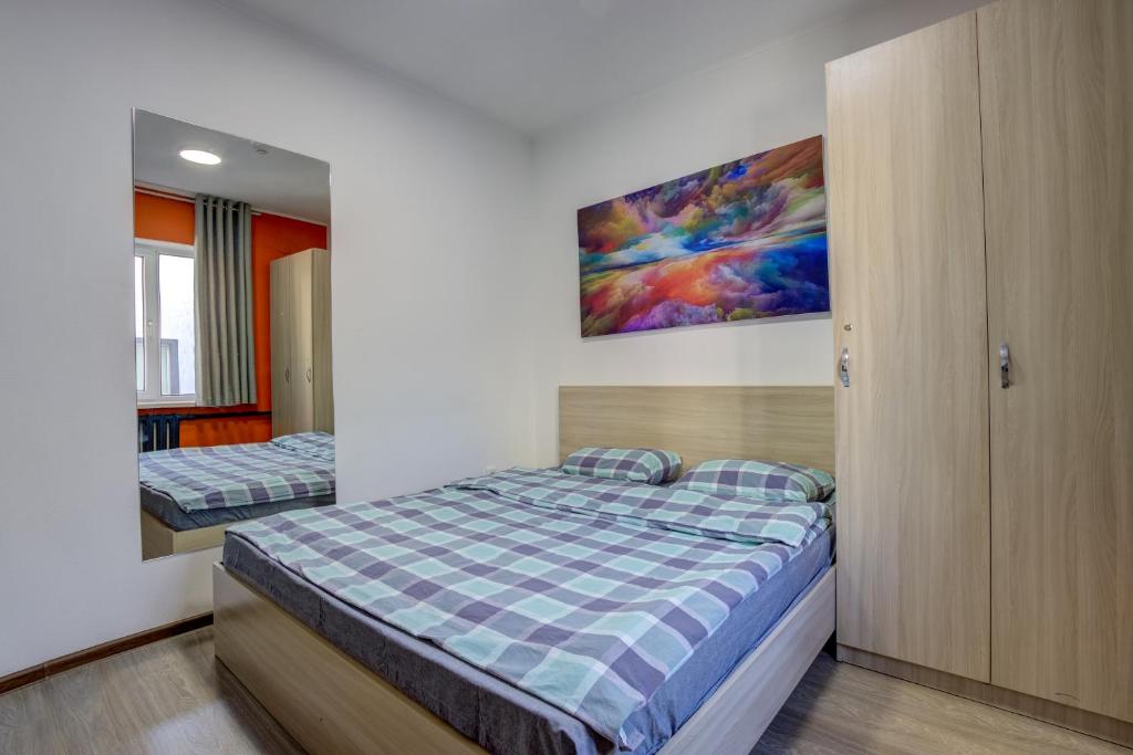 Postel nebo postele na pokoji v ubytování People Hostel & Coworking