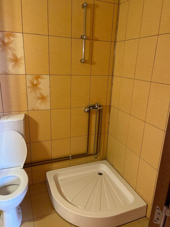 Koupelna v ubytování Casa Matis Mărișel