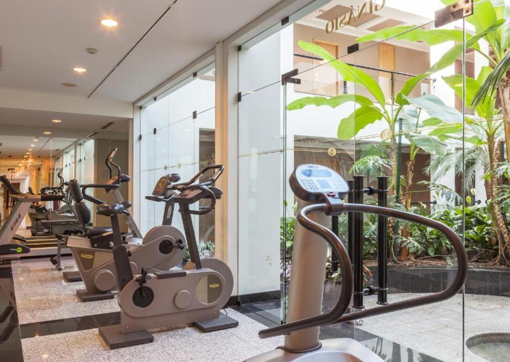 Fitness centrum a/nebo fitness zařízení v ubytování Cidnay Santo Tirso - Charming Hotel & Executive Center