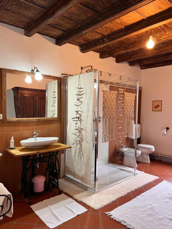 Il Talucco B&B tesisinde bir banyo