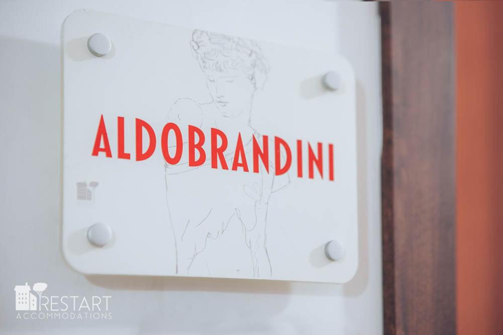 Certifikát, ocenenie alebo iný dokument vystavený v ubytovaní Restart Accommodations Aldobrandini e Sciarra