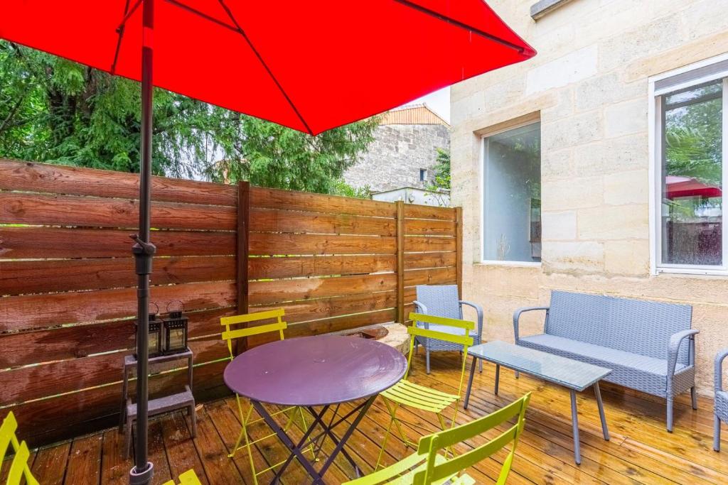 Beautiful apartment Bordeaux with lovely terrace