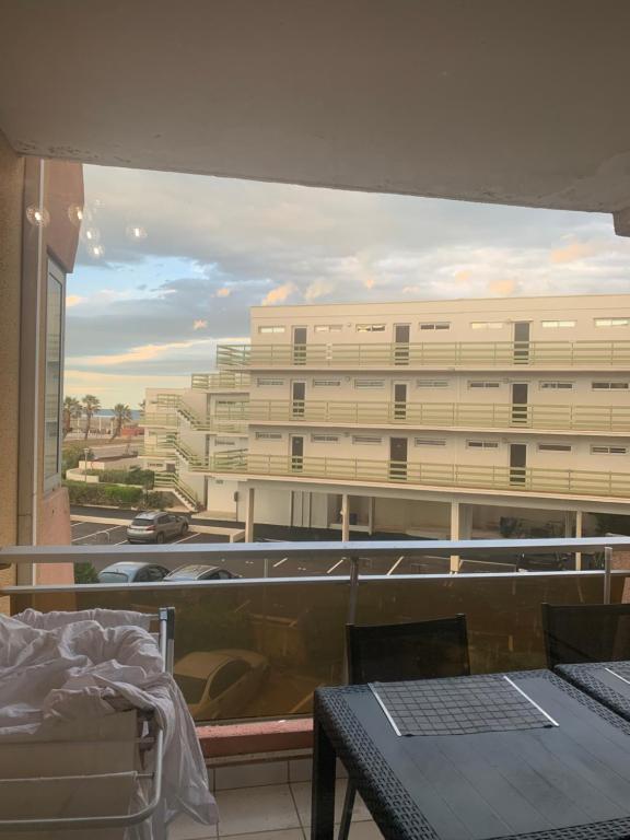 Balkón nebo terasa v ubytování Appartement vu sur la mer