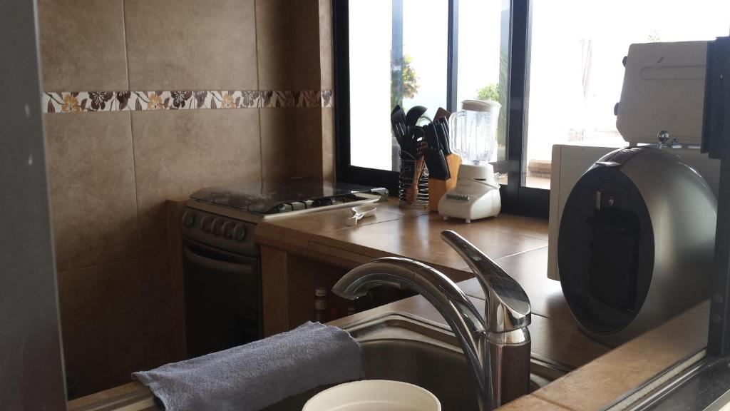 Posezení v ubytování Penthouse VLM Gran Terraza 200 metros vista inmejorable piscina gigante