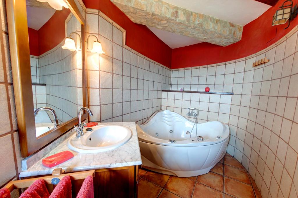 Casa Rural Mirador del Salto - Chambre Double De Luxe Avec Bain