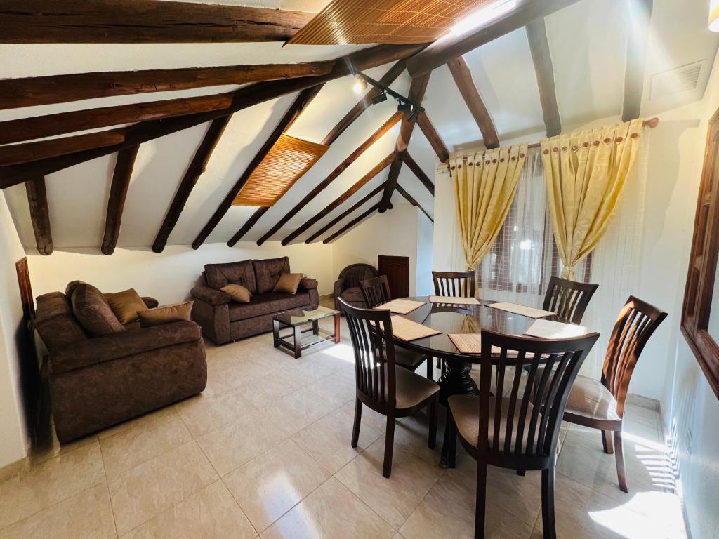 Χώρος καθιστικού στο Apartamento El Refugio