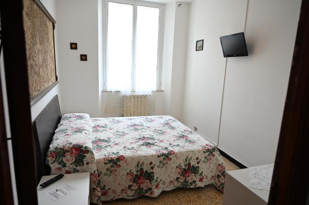 A bed or beds in a room at Il Capriolo