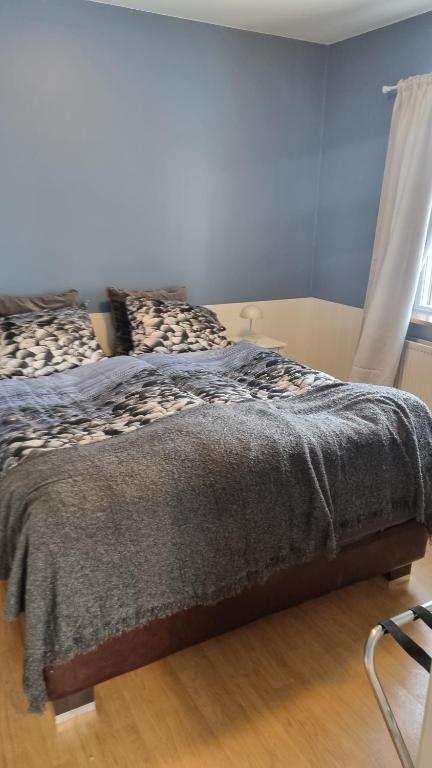 Voodi või voodid majutusasutuse Fornilækur Guesthouse toas