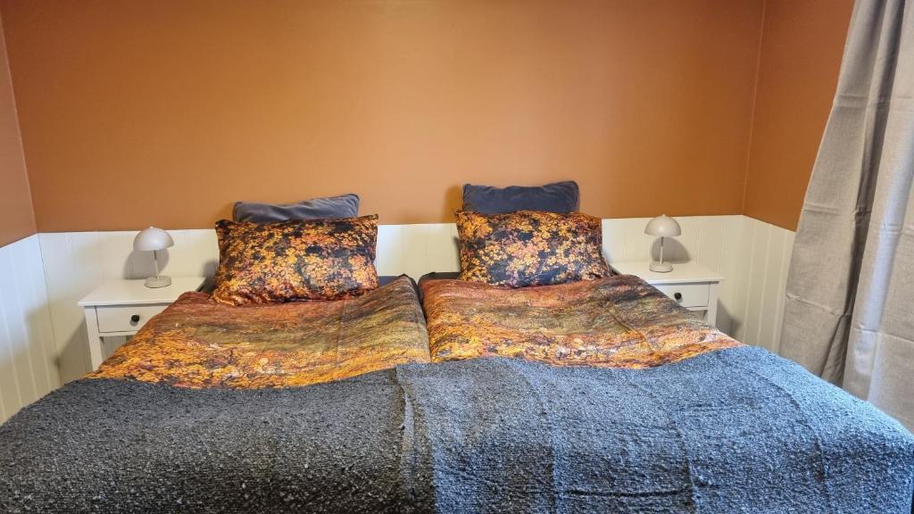 Voodi või voodid majutusasutuse Fornilækur Guesthouse toas
