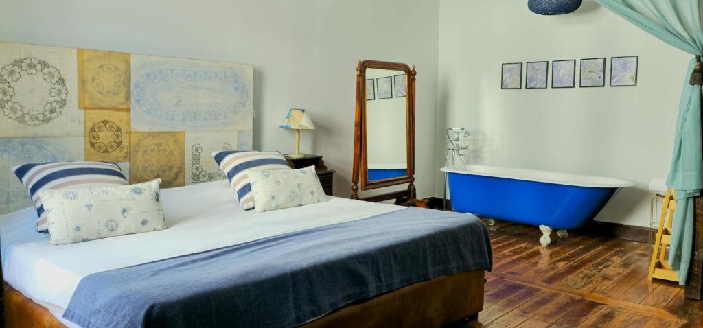 Postel nebo postele na pokoji v ubytování Santa Maria Hostel
