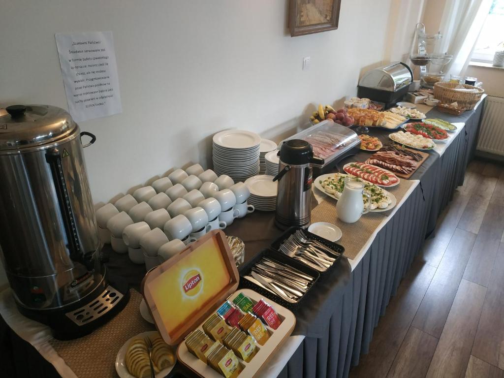Jedlo v ubytovaní bed & breakfast alebo blízkom okolí