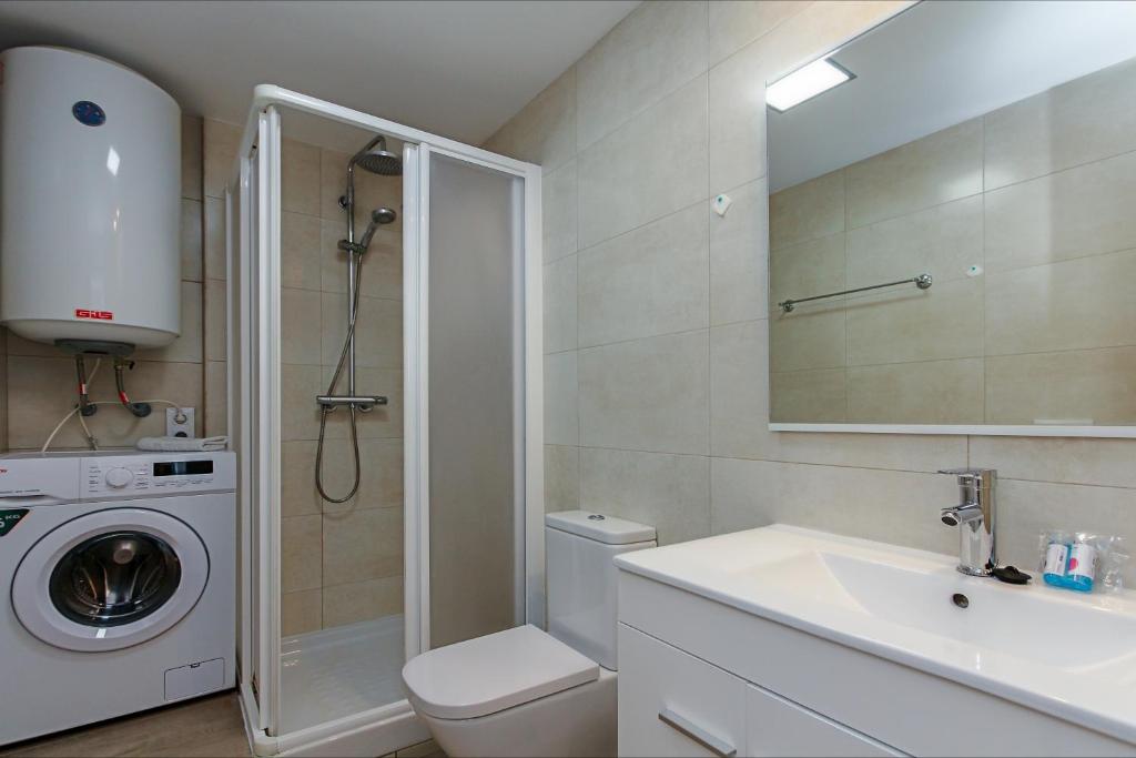 Koupelna v ubytování Apartamento Seven Seas