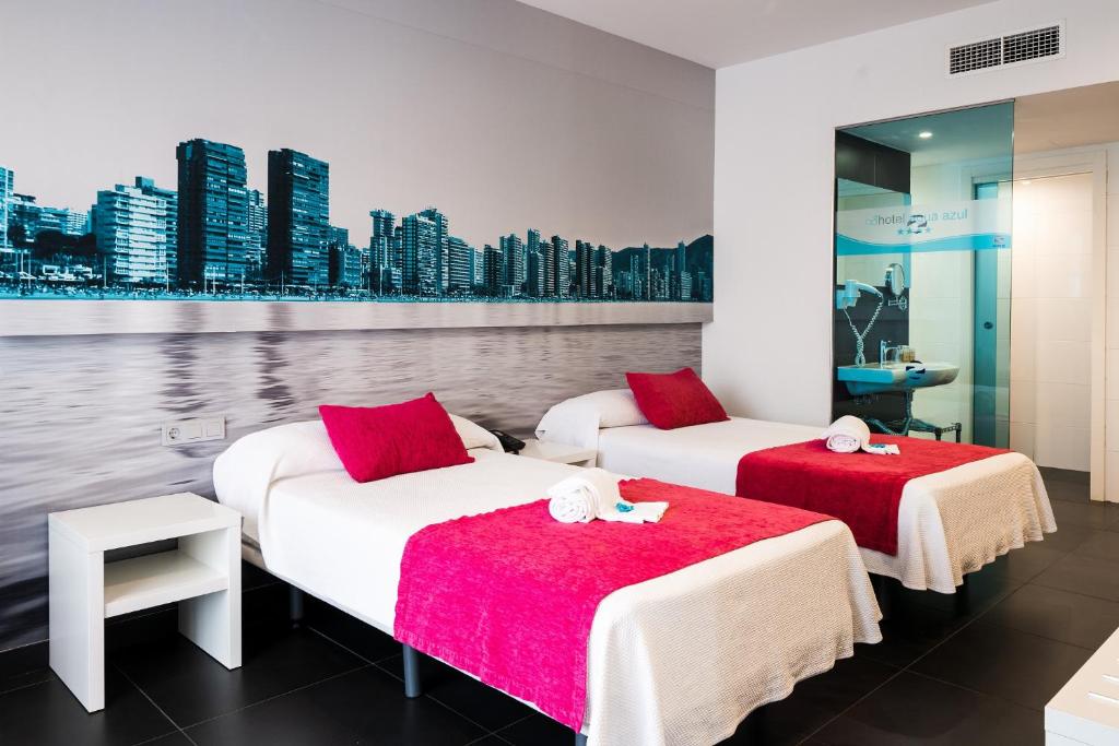 Hotel Agua Azul - Adults Only - Double Room With Pool View