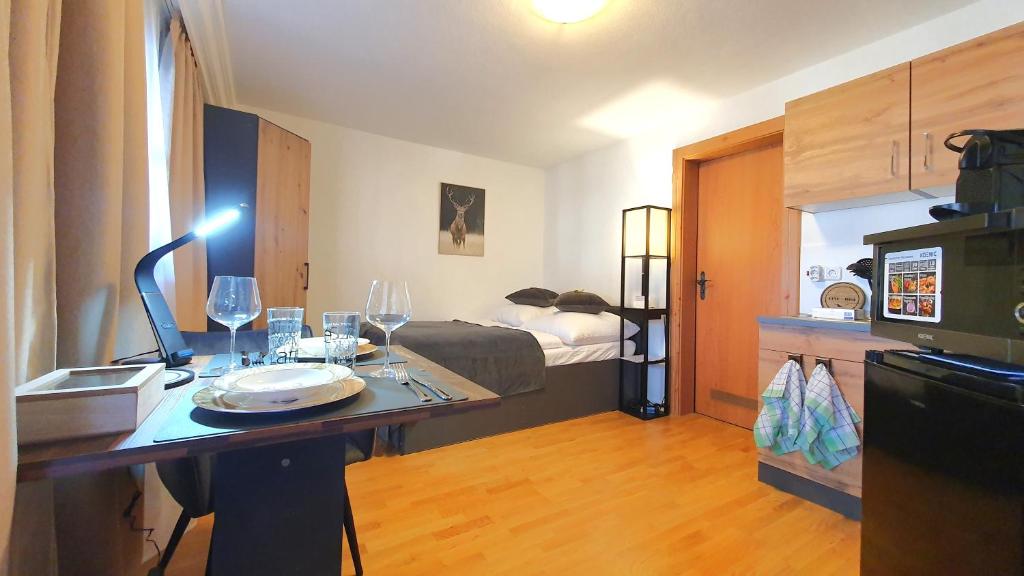 Ferienwohnungen am Simssee, Gutshof Alpenblick - Apartamento Con Balcón