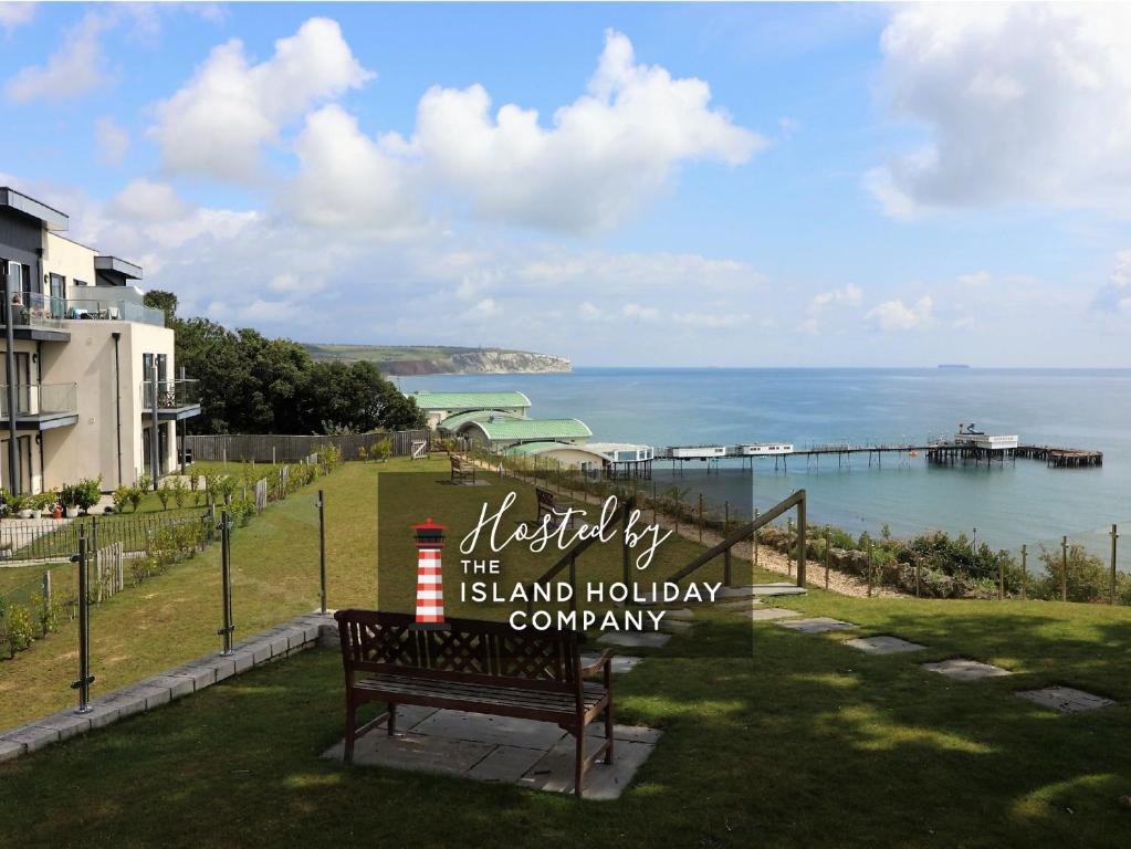 a sign that reads the island holiday company at The Beach Retreat - Pet Friendly in Sandown