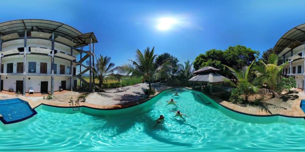 Bazén v ubytování WILD FORTRESS HOTEL Sigiriya nebo v jeho okolí