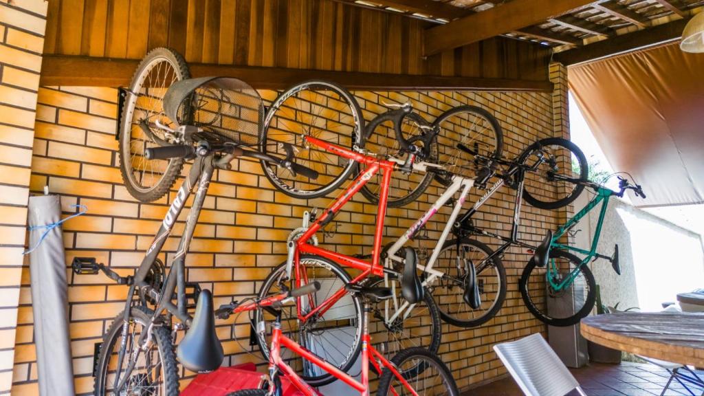 Fitness centrum a/nebo fitness zařízení v ubytování Woods Hostel