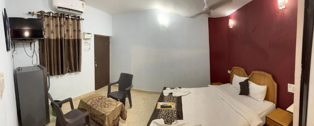 Postel nebo postele na pokoji v ubytování Hotel Ocean Face, BAGA