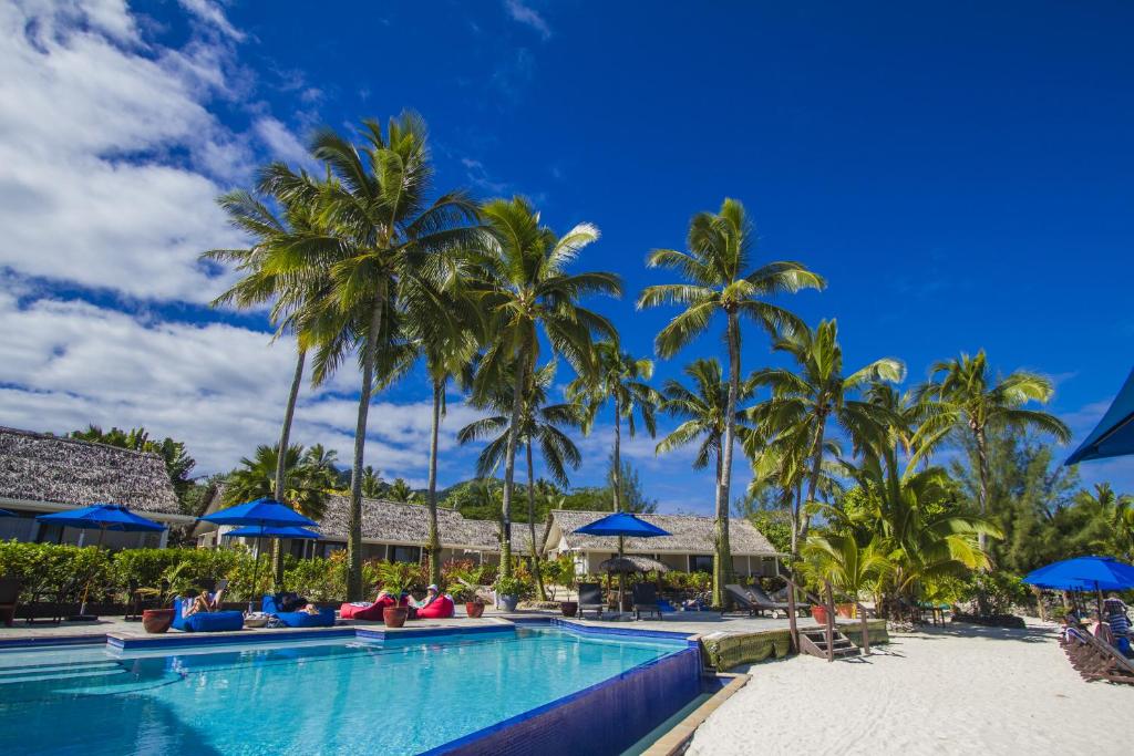 Bazén v ubytování Manuia Beach Resort nebo v jeho okolí
