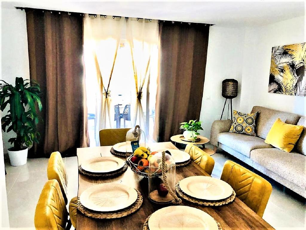Posezení v ubytování Luxury Bahia Sea Views By Deihu Experiences