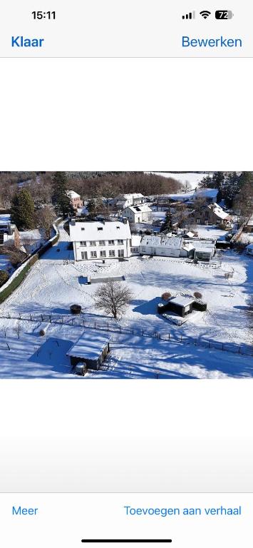 Oneux Village v zimě