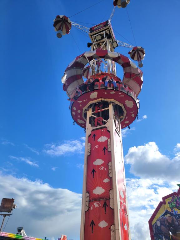 a ferris wheel at an amusement park at 134 HOLIDAY RESORT UNITY BREAN PASSES INCLUDED Pets stay free Max 2 pets in Brean