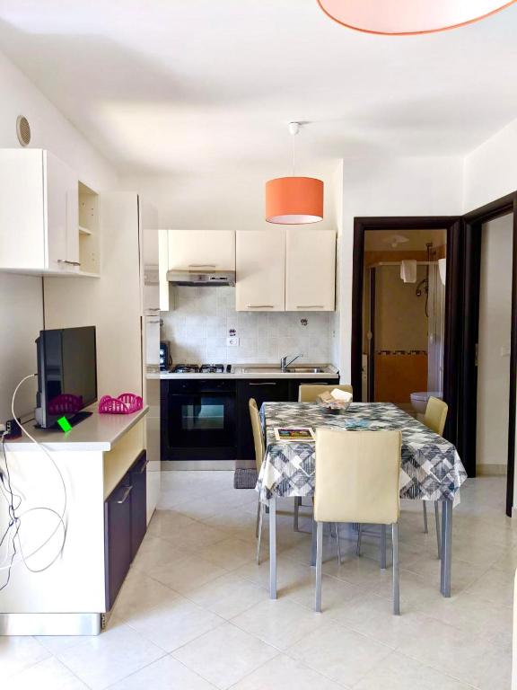 Kuchyň nebo kuchyňský kout v ubytování Apartment Difesa Pizzo
