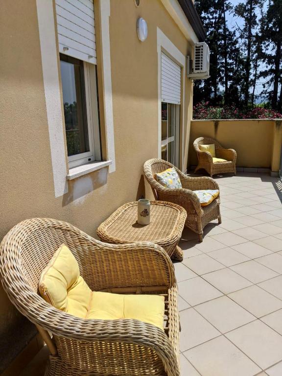 Posezení v ubytování Apartment Difesa Pizzo