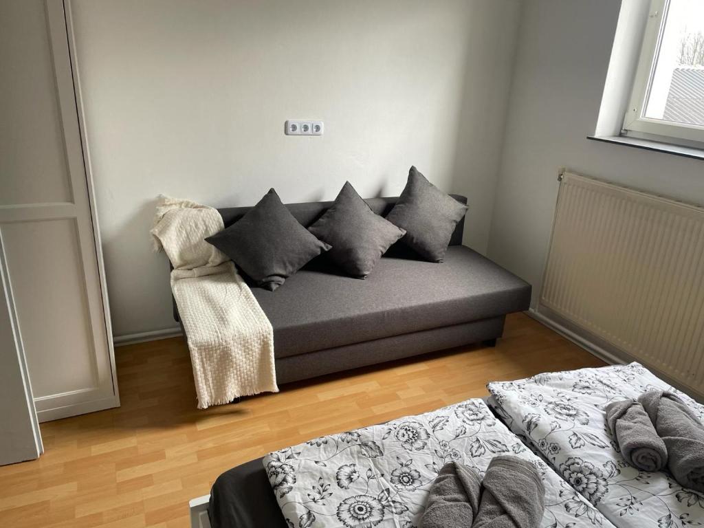Postel nebo postele na pokoji v ubytování Apartment Paulberg