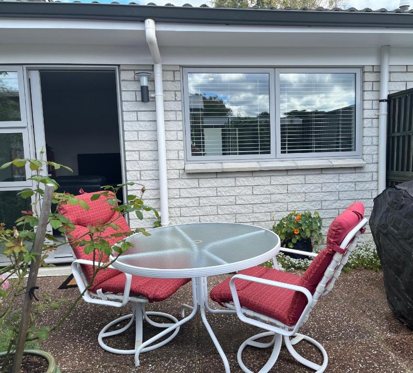 Patio nebo venkovní prostory v ubytování Rotorua Central Hosted B&B
