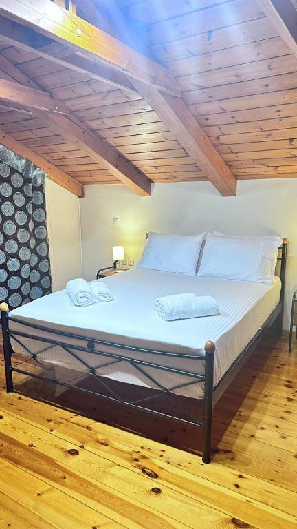 Postel nebo postele na pokoji v ubytování Villa Zante