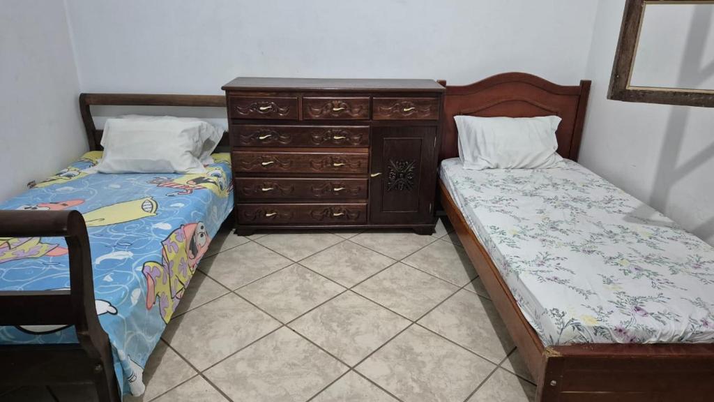 Cama ou camas em um quarto em Hostel Kinu