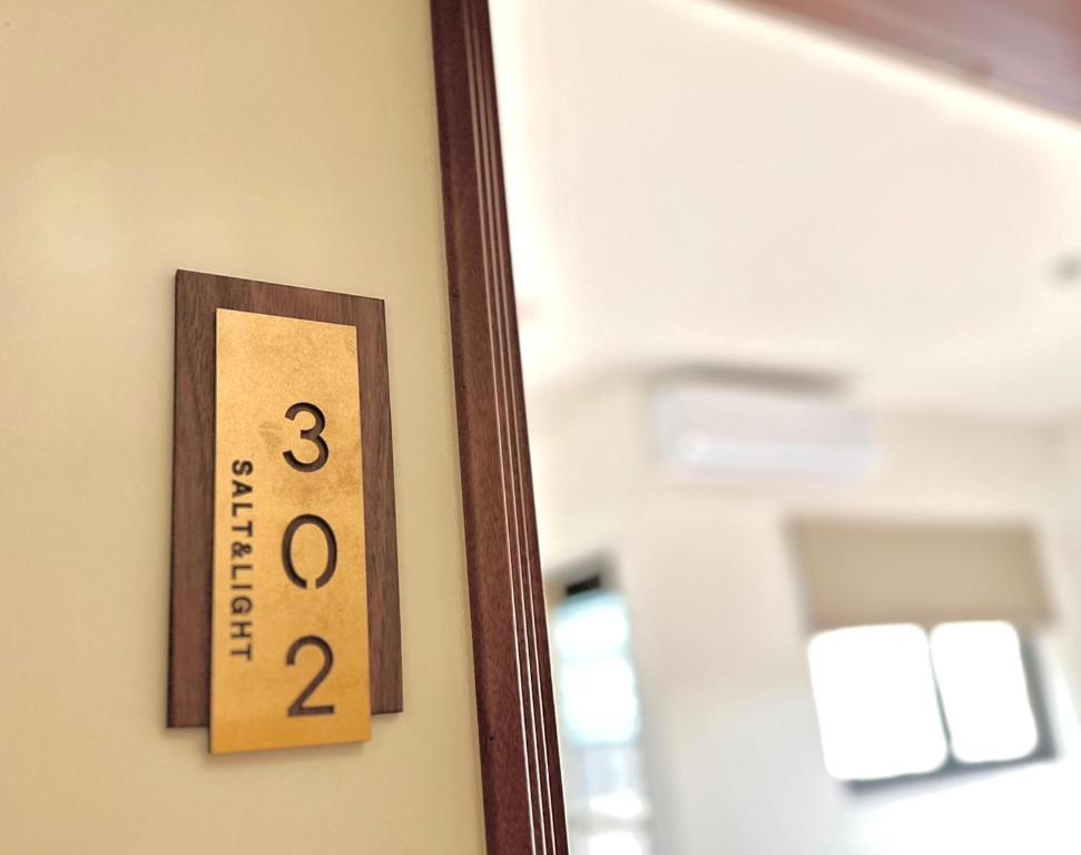Certifikát, hodnocení, plakát nebo jiný dokument vystavený v ubytování Salt&Light Inn