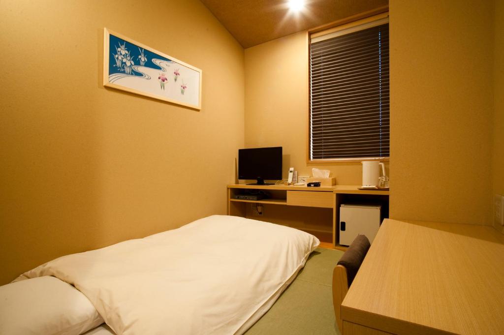 TV a/nebo společenská místnost v ubytování Ochanomizu Hotel Shoryukan