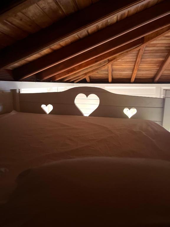 Letto o letti in una camera di Ti Kaz Açaï