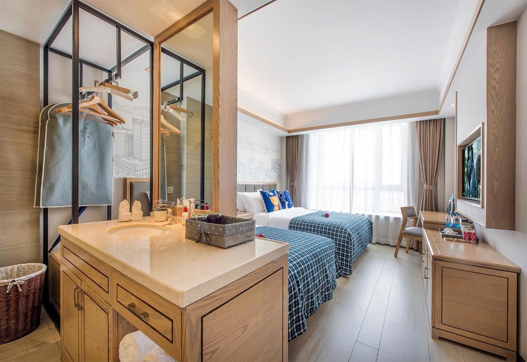 Mehood Theater Hotel, Shanghai Jinqiao - Salle Familiale De Luxe