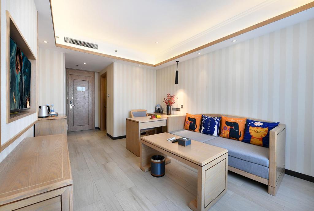 Mehood Theater Hotel, Shanghai Jinqiao - Suite Avec Film
