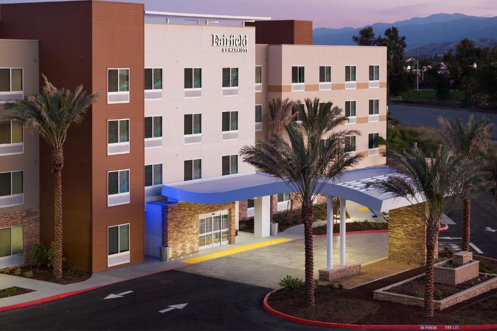 a rendering of the front of a hotel at Fairfield by Marriott Inn & Suites Chino in Chino