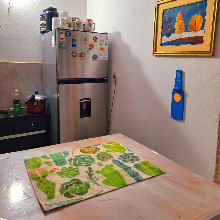 Kuchyň nebo kuchyňský kout v ubytování La Petite Maison de Diana