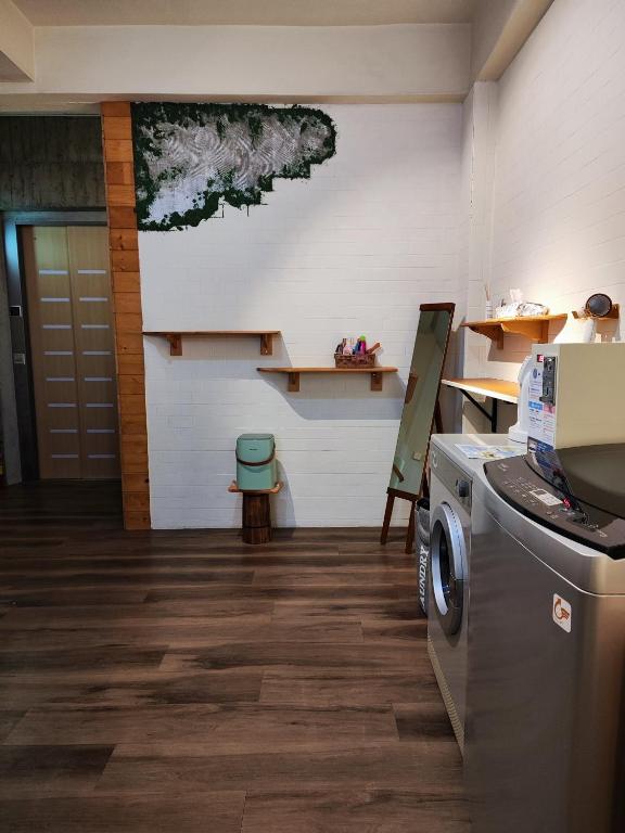 Kuchyň nebo kuchyňský kout v ubytování 棚棚屋室內帳篷民宿Inn