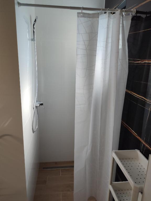 Koupelna v ubytování BÖJTÖS apartmány NESVADY