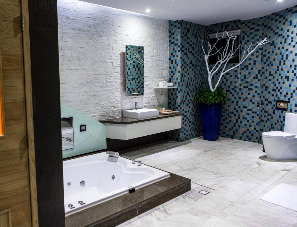 Koupelna v ubytování All-Ur Boutique Motel - Tai Tung Branch