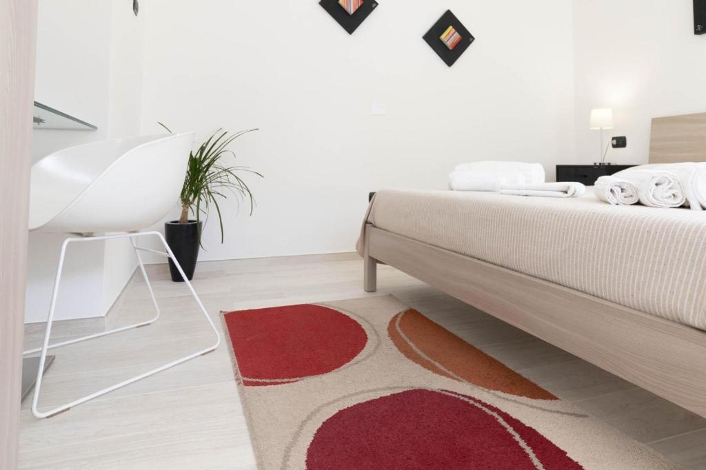 Postel nebo postele na pokoji v ubytování Natur Hotel Tanca