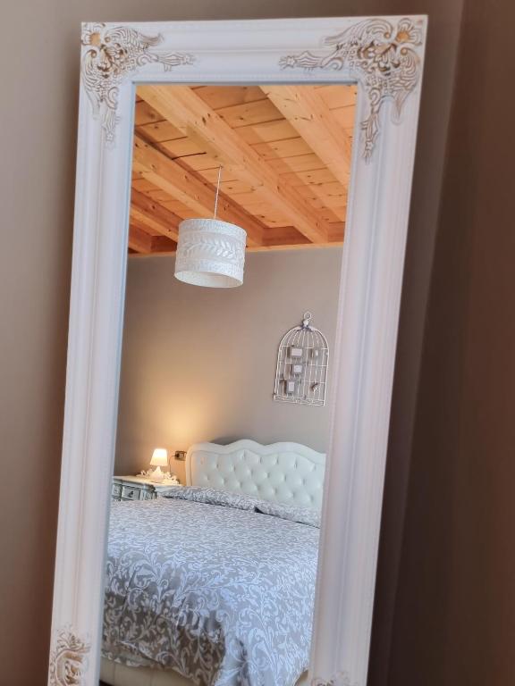 Postel nebo postele na pokoji v ubytování Loft Civico 12