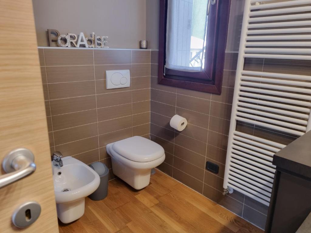 Koupelna v ubytování Loft Civico 12
