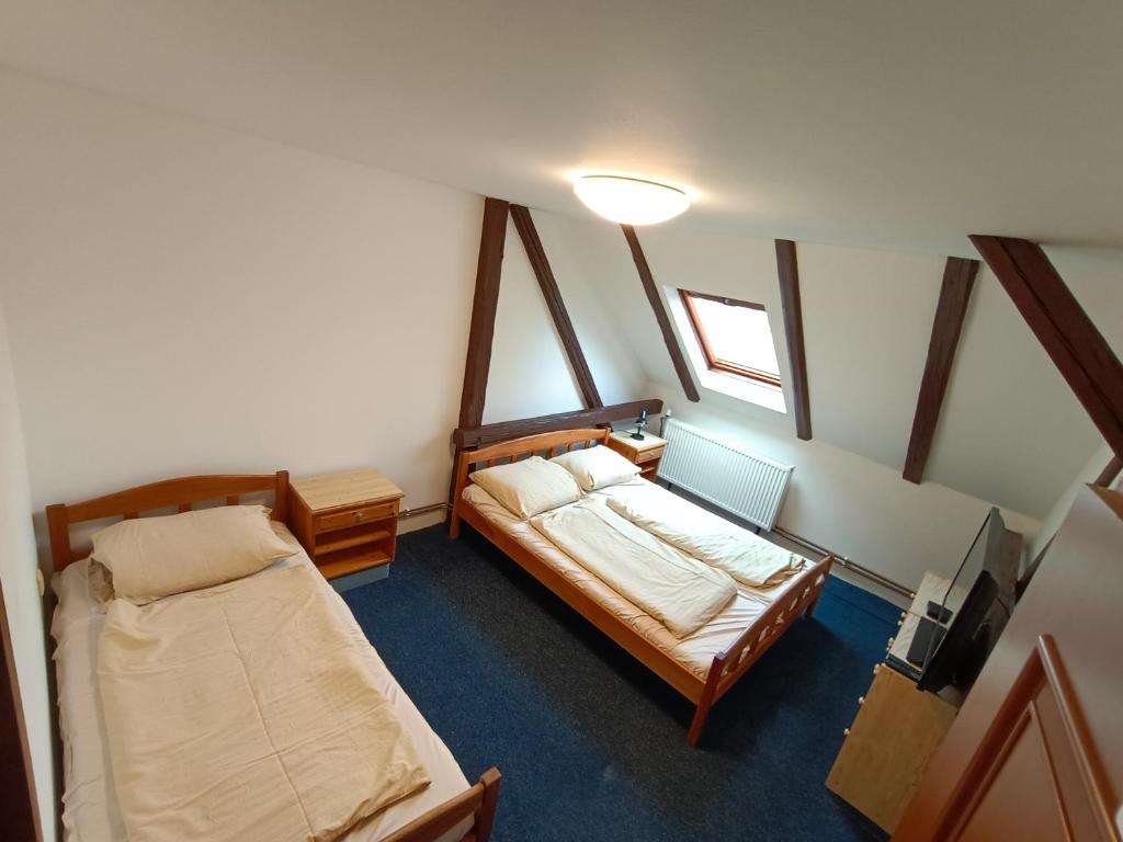 Krevet ili kreveti u jedinici u okviru objekta Statek Palčice
