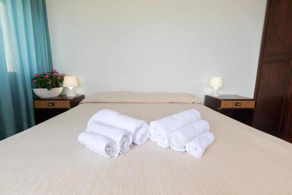 Postel nebo postele na pokoji v ubytování Hotel De Plam