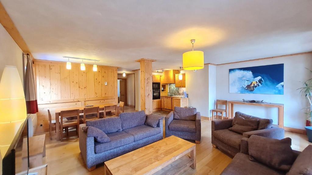 Posezení v ubytování Cortina - 34 - Appart vue montagne - 8 pers