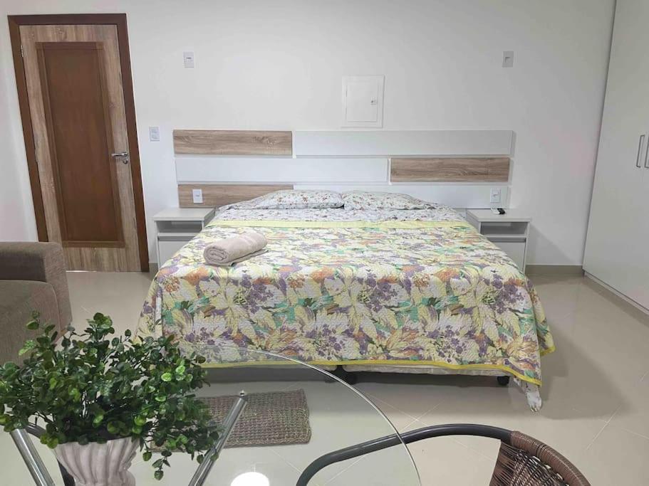 Postel nebo postele na pokoji v ubytování Flat completo próximo ao INPA