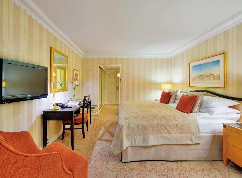 Postel nebo postele na pokoji v ubytování InterContinental Wien by IHG